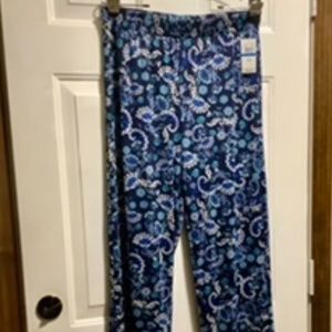 Women’s elastic waist pants, blue, PXL, NWT
